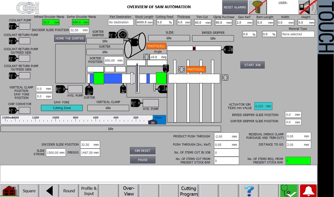 CNC HMI